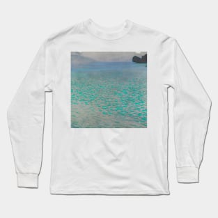 Attersee by Gustav Klimt Long Sleeve T-Shirt